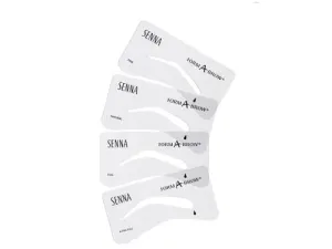 Senna Cosmetics Form-A-Brow Kit Stencils