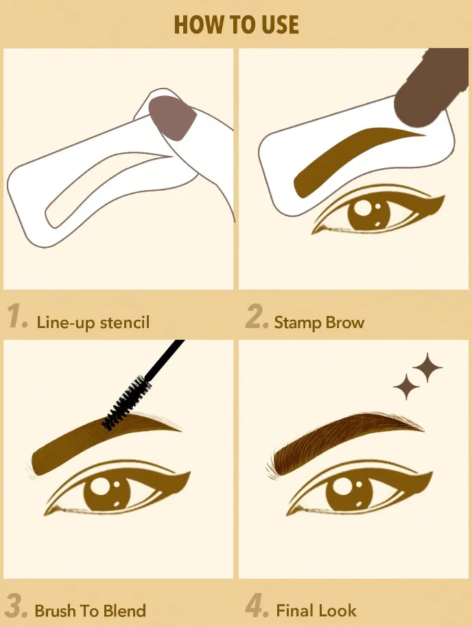 Sheglam Genius Eyebrow Stamp-Chocolate | شيكلام مثبت حواجب