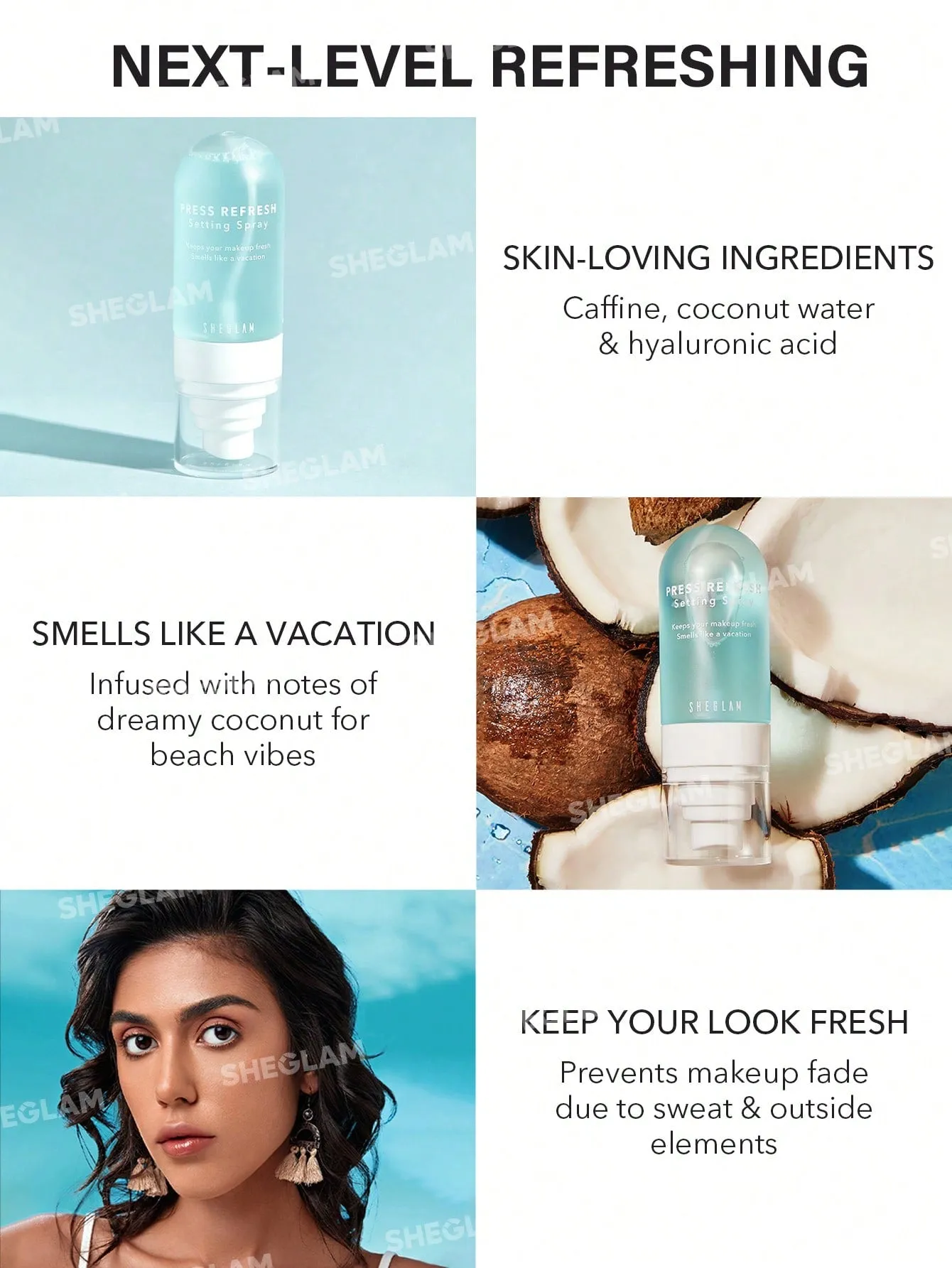 SHEIN SHEGLAM Press Refresh Setting Spray