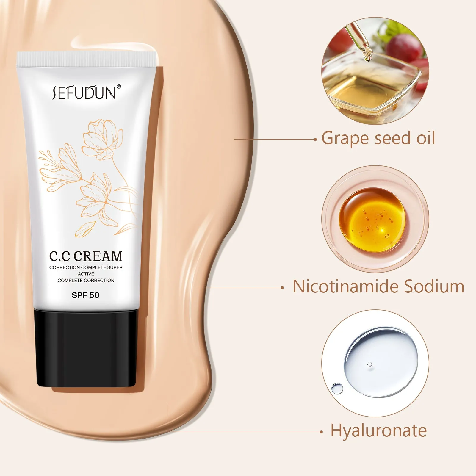 Skin Tone Adjusting CC Cream SPF 50 