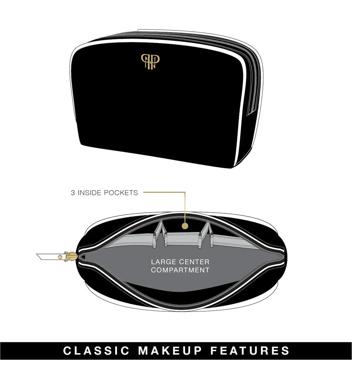 Small Jewelry Case - Black