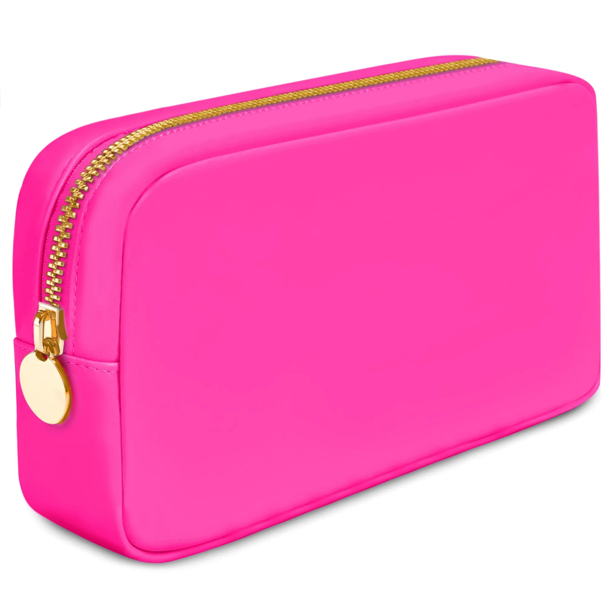 Small Makeup Bag For Purse - Red Cosmetics Bag For Women - Travel Toiletry Bag