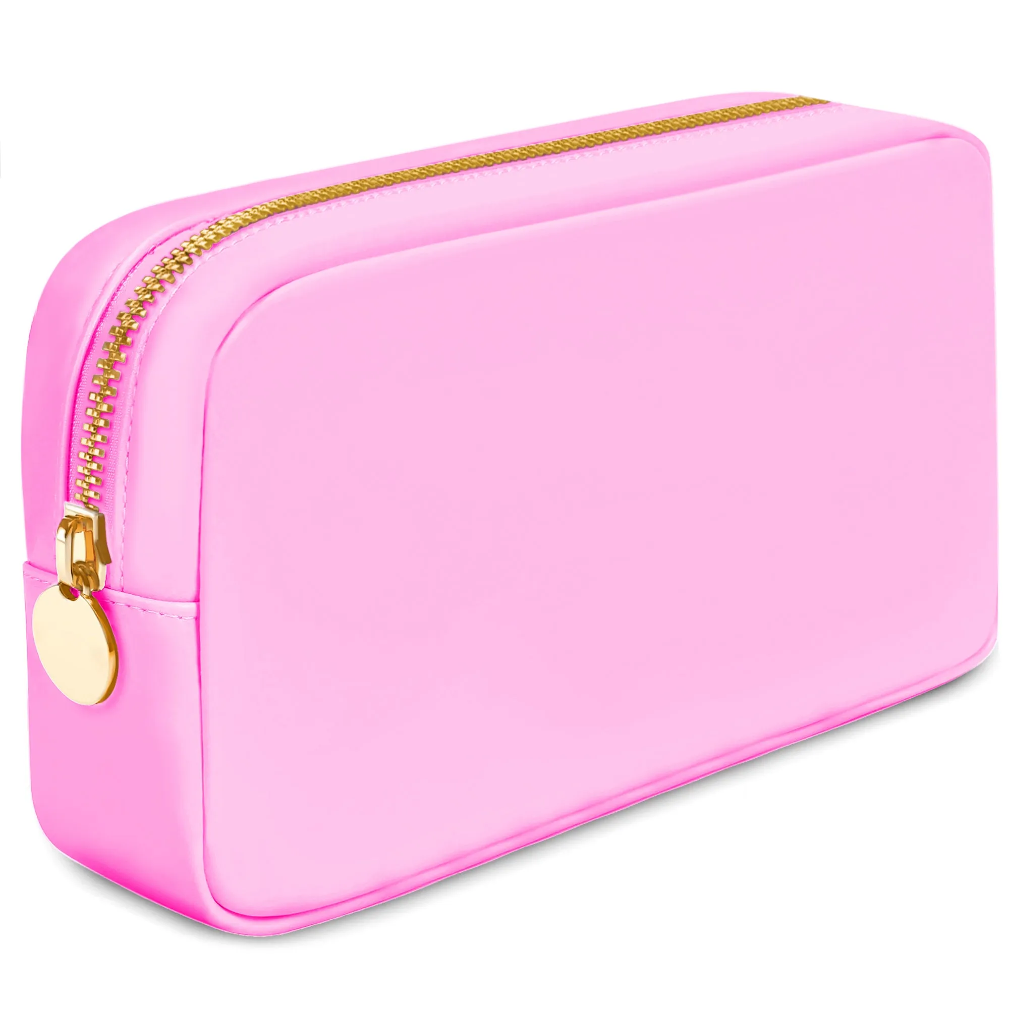 Small Makeup Bag For Purse - Red Cosmetics Bag For Women - Travel Toiletry Bag