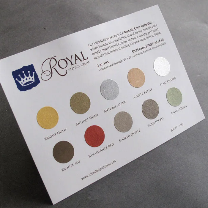 Smoked Oyster Stencil Creme