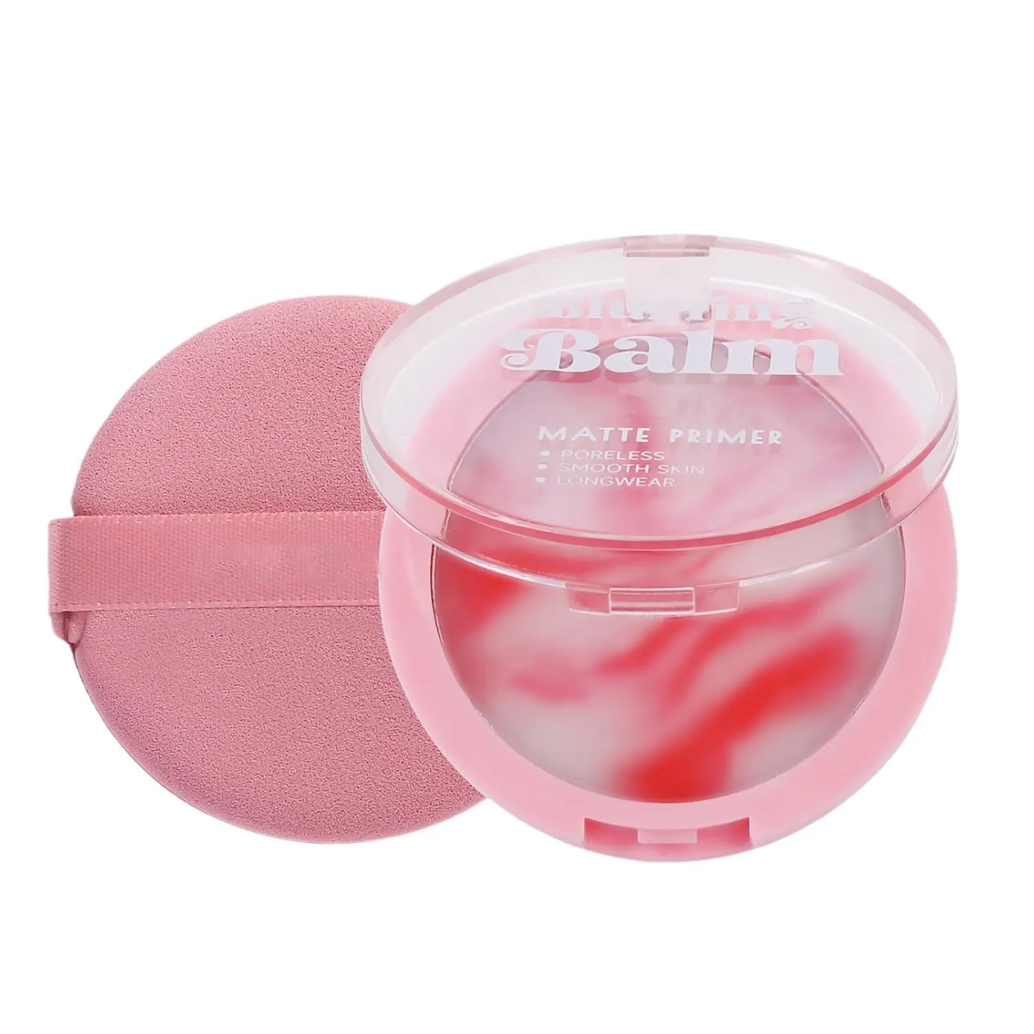 Smooth Coverage Concealering Powder Lightweight Face Makeup Matte Primer With Makeup Puff Suitable For Women Powder Bronzer