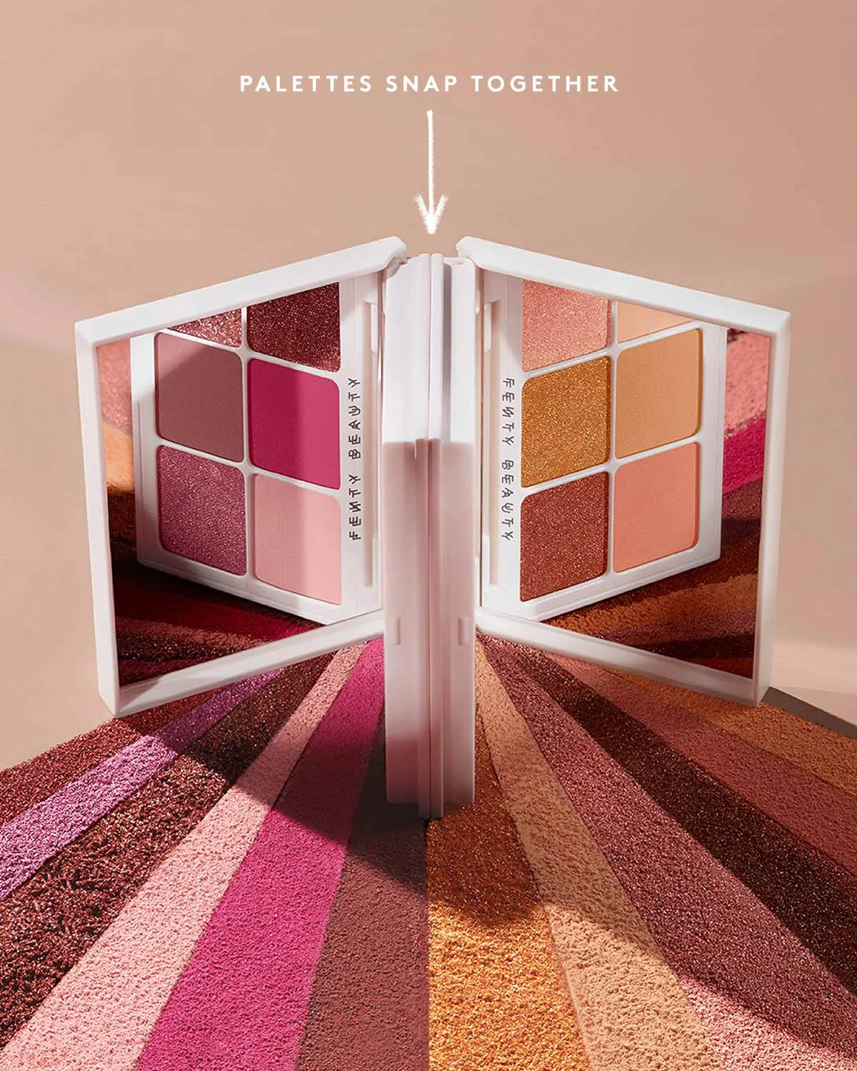 Snap Shadows Mix & Match Eyeshadow Palette — Peach
