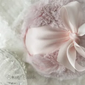 Soft Powder Pink Puff, for dusting powder