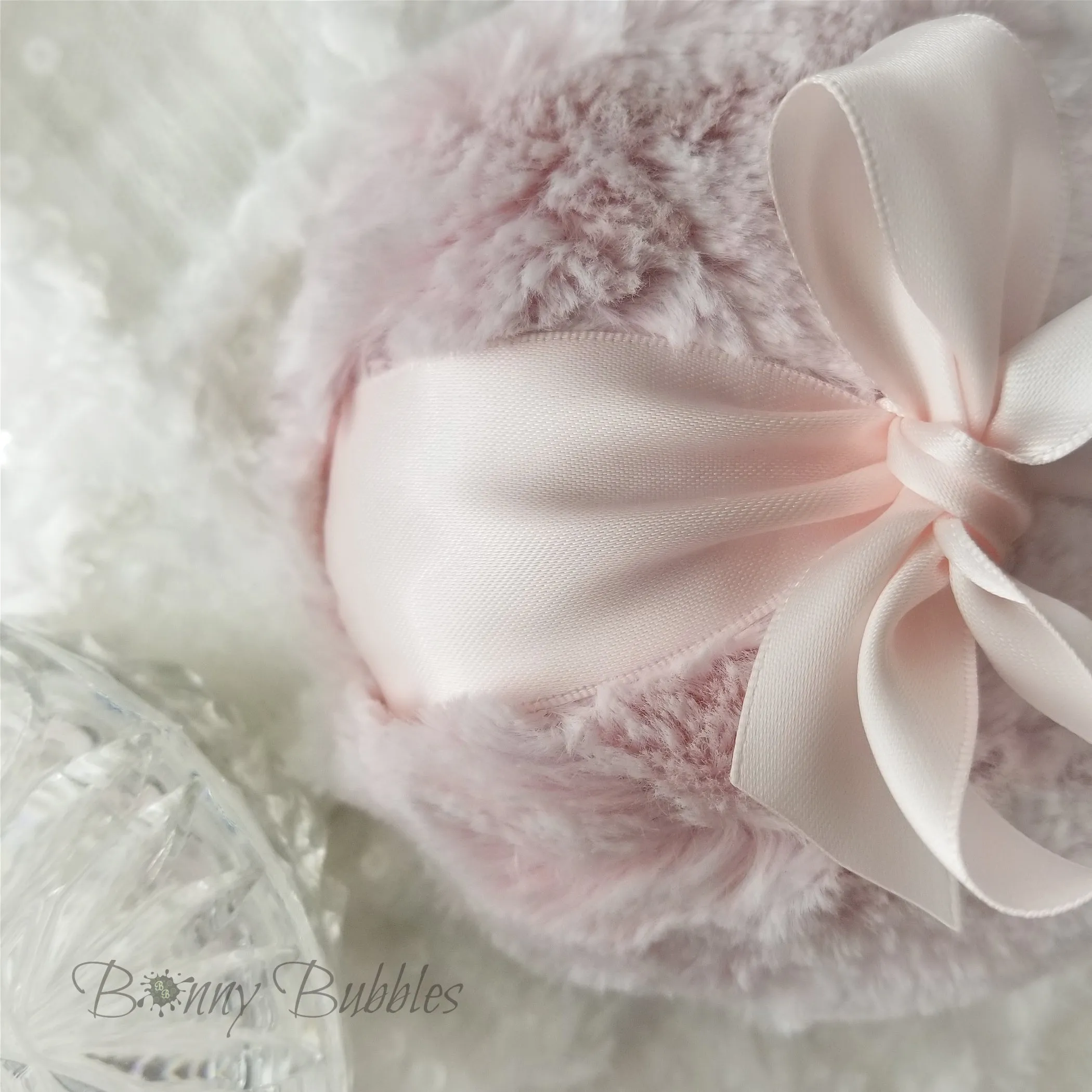 Soft Powder Pink Puff, for dusting powder