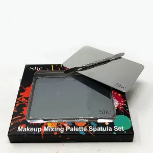 Square Mixing Palette & Spatula Set MM405 (12 units)