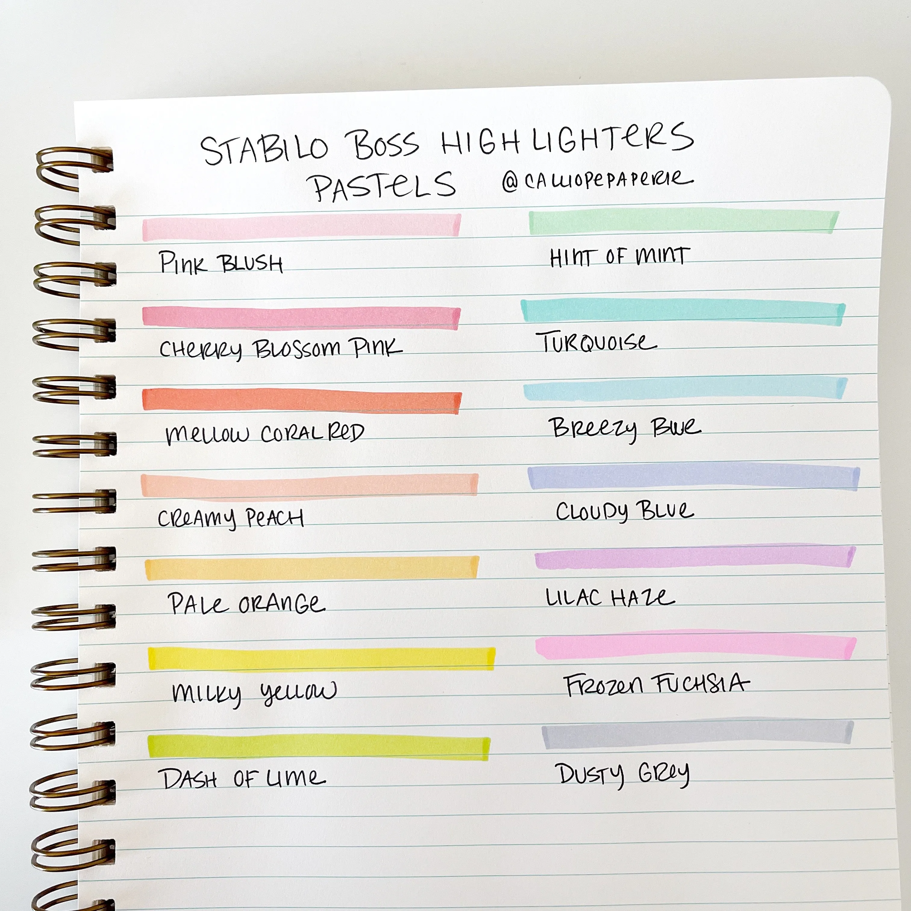 Stabilo BOSS Highlighters - Pastel