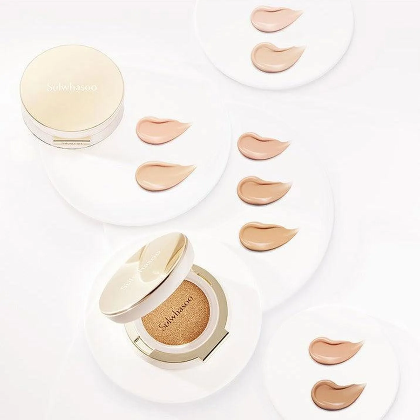 Sulwhasoo New Perfecting Cushion with Refill (10 Colors) SPF 50  PA    15g