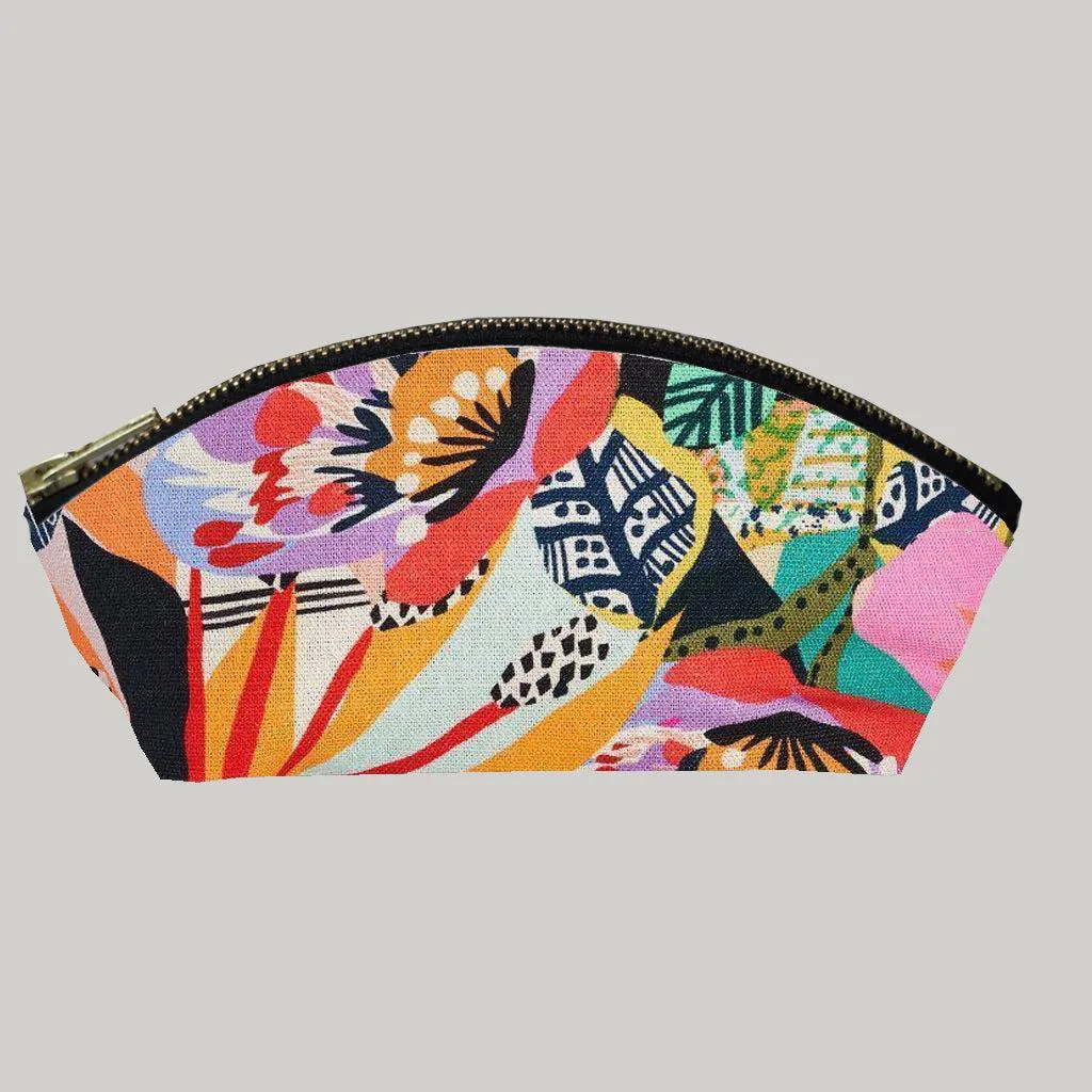 Summer Garden Wash/Makeup bag