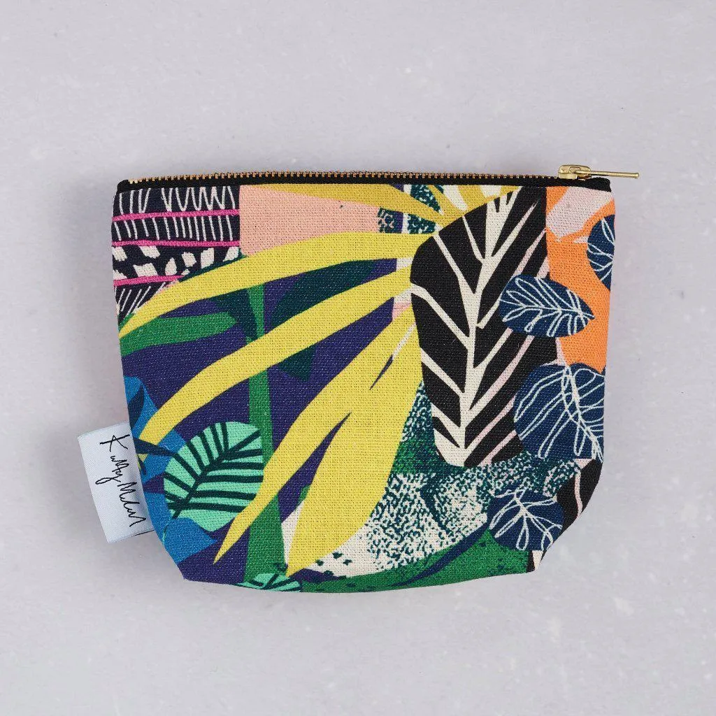 Summer Garden Wash/Makeup bag