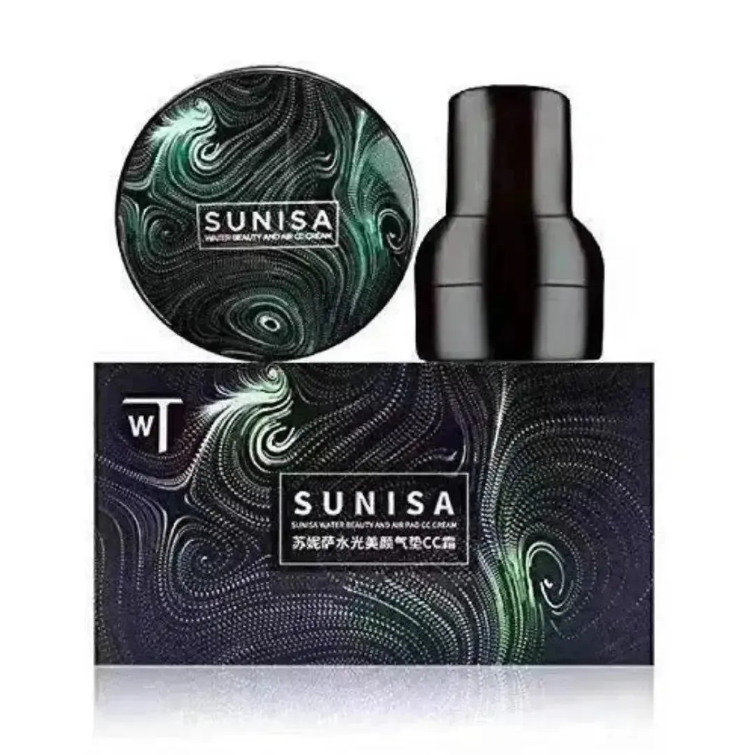 Sunisa Foundation - 3 in 1 Air Cushion Waterproof Foundation CC Cream