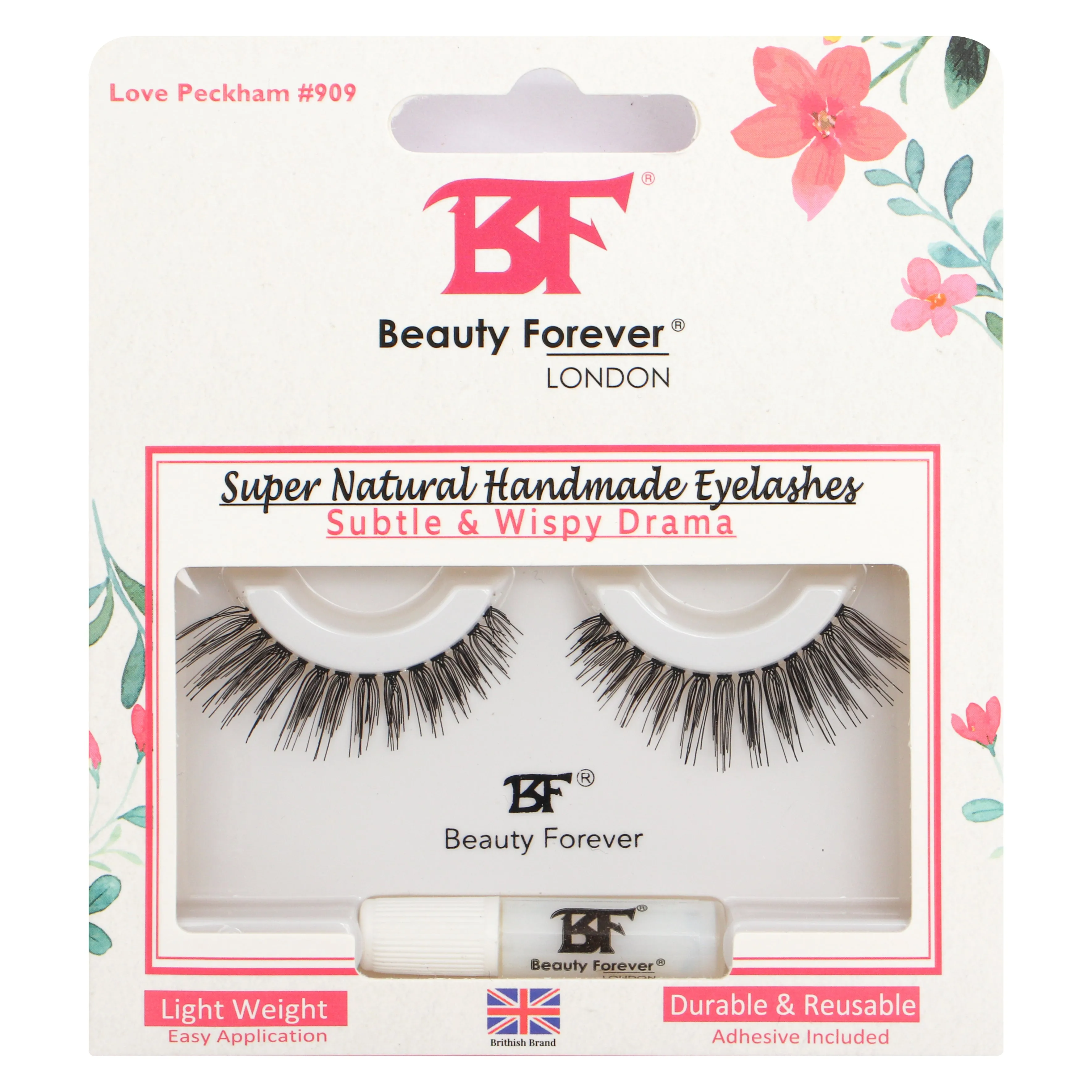 Super-Natural Eyelashes - Love Peckham No. 909 (Subtle & Wispy Drama )