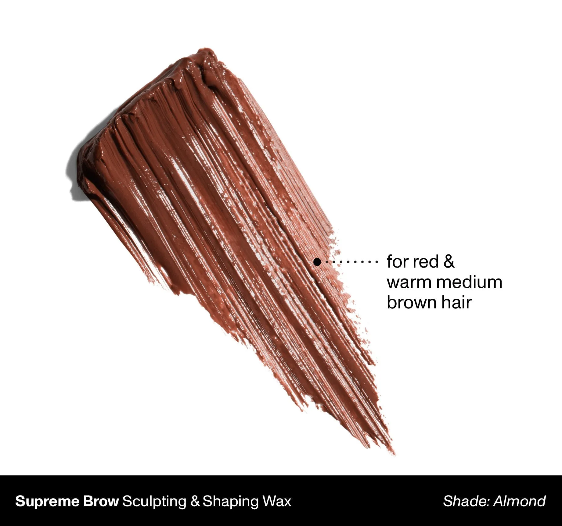 Supreme Brow Sculpting And Shaping Wax - Almond