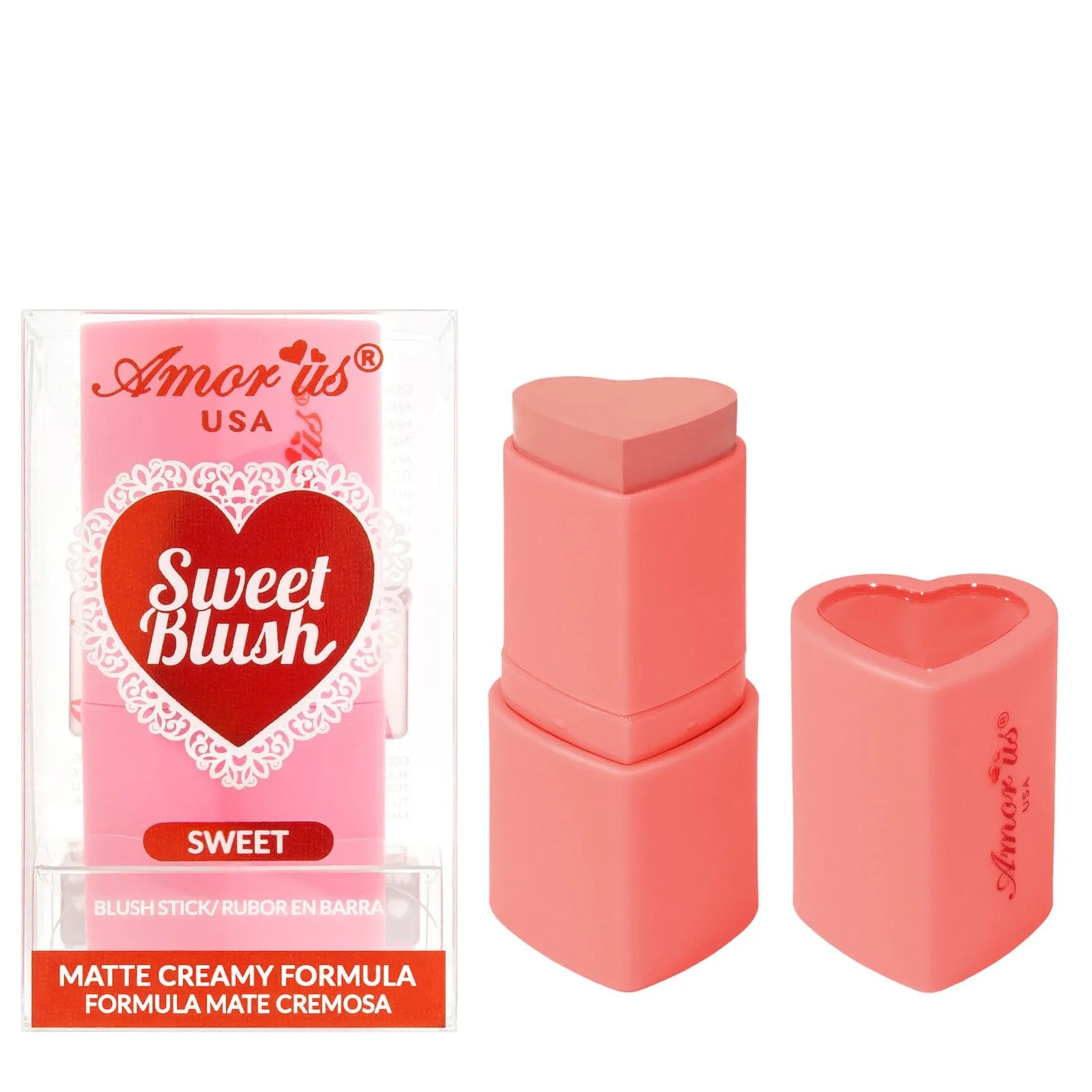 Sweet Blush Heart Shaped Stick Blush With Free Tester (36 units)