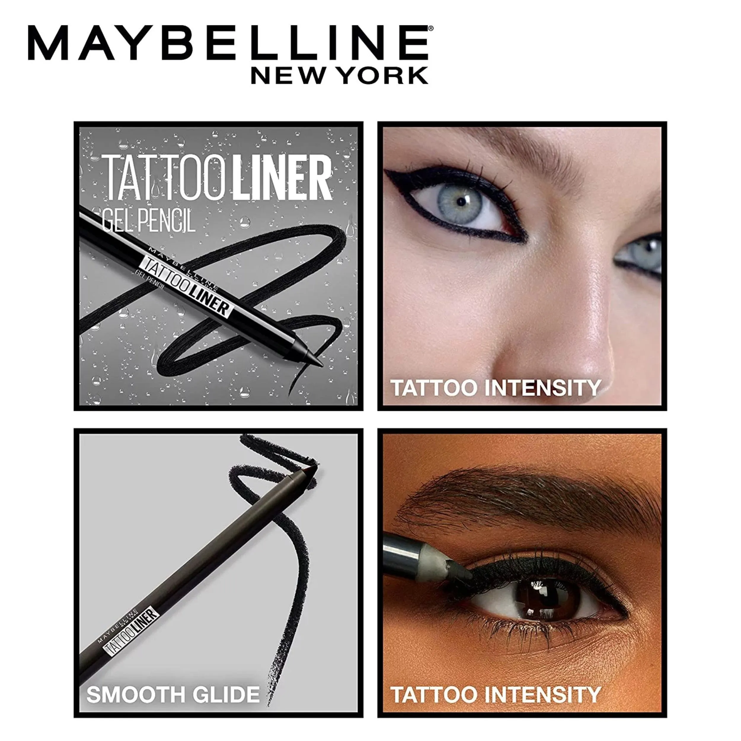 Tattoo Studio Sharpenable Gel Pencil Waterproof Longwear Eyeliner