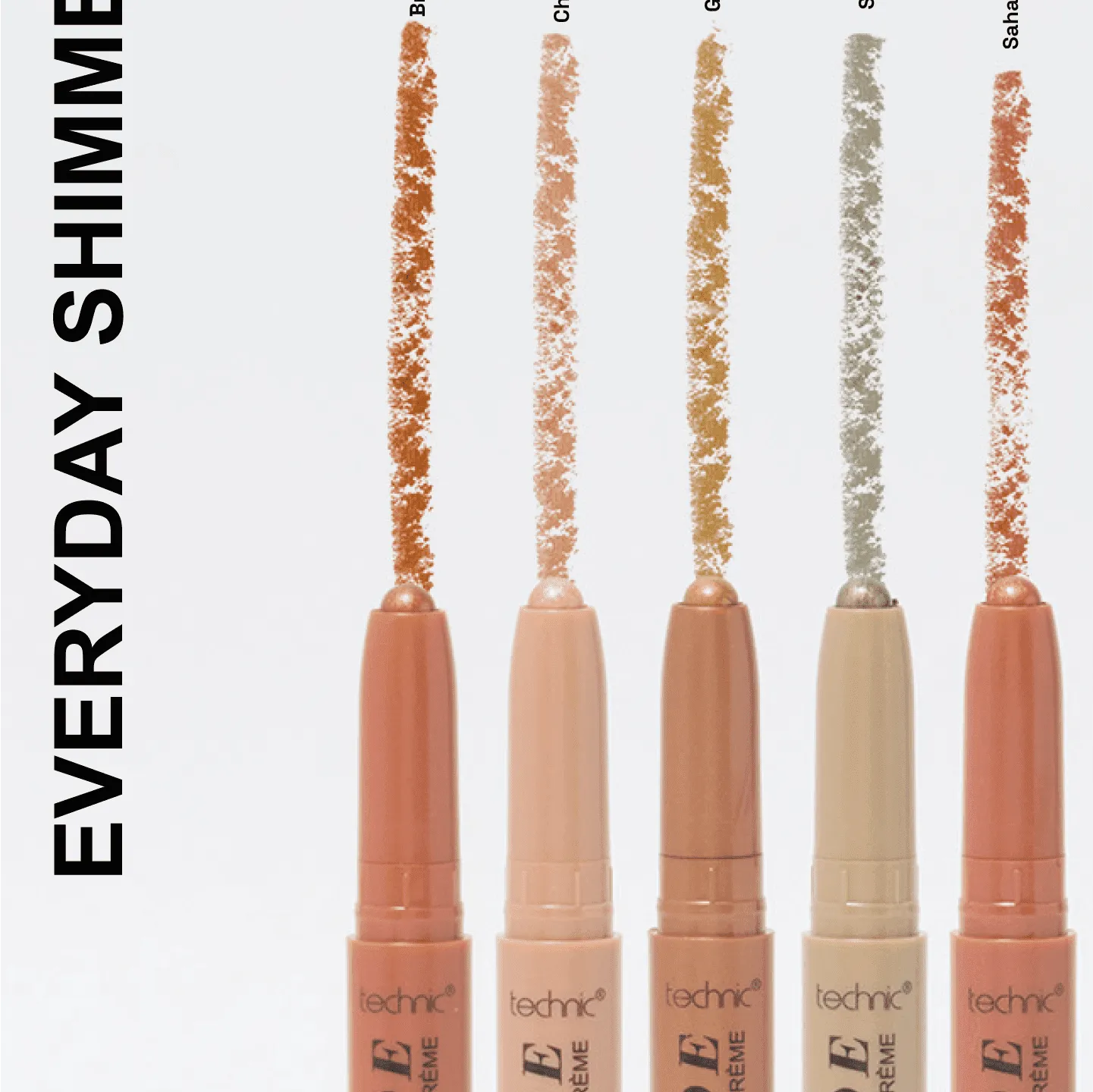 Technic Shimmer Glide Cream Eyeshadow Sticks