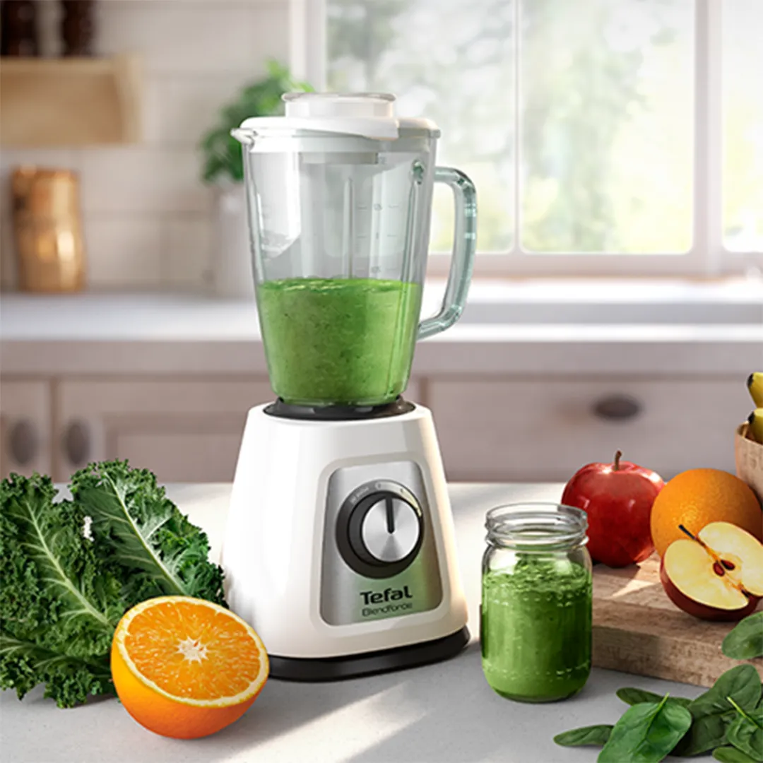 Tefal BL4361 2.0L Blendforce 2 with Chopper Glass Jar Blender