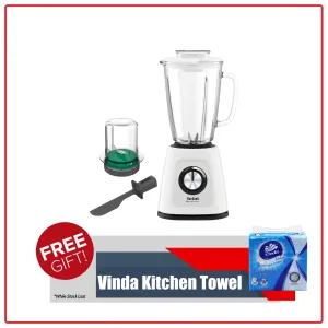 Tefal BL4361 2.0L Blendforce 2 with Chopper Glass Jar Blender