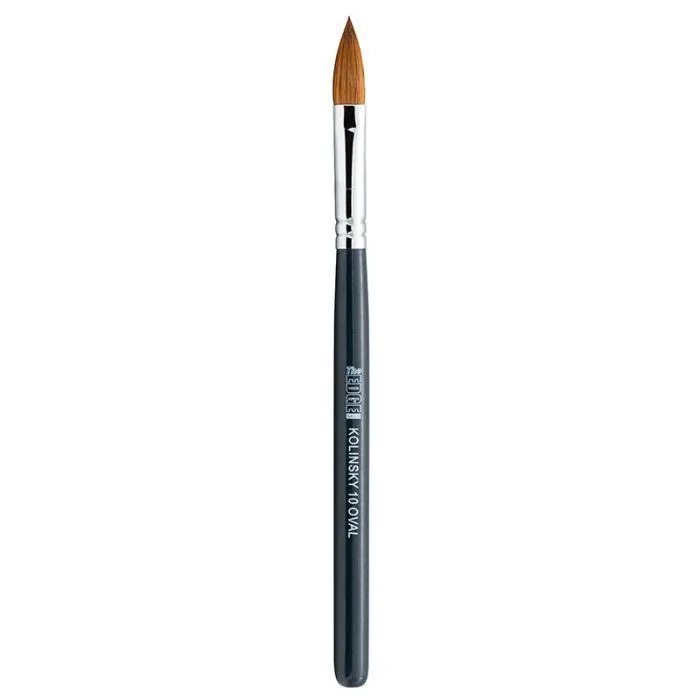 The Edge Nails No 10 Kolinsky Sable Oval Brush