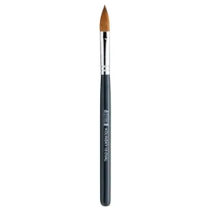 The Edge Nails No 10 Kolinsky Sable Oval Brush