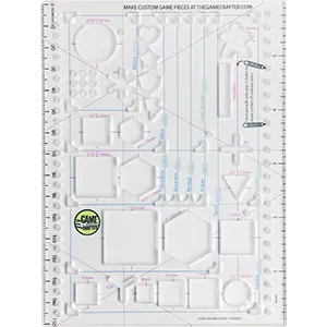 The Game Crafter - Game Designer’s Ruler