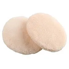 The Makeup Altar Peach Velour Powder Puff