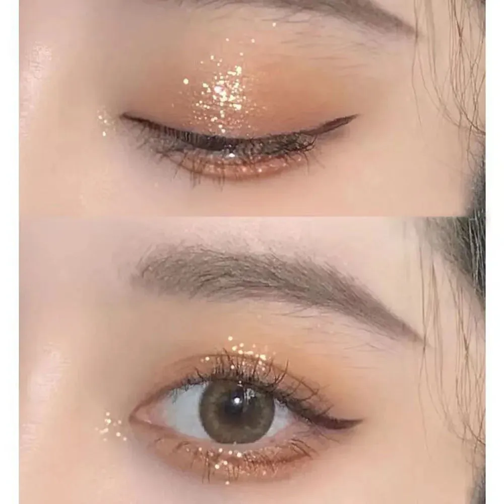 Toleet-Christmas/Thanksgiving Gift Winter Makeup Ideas New Nine-color Eyeshadow Palette Butter Orange Brown Pearly Matte Glitter Eyeshadow Shiny Eye Shadow Long-lasting Eye Make Up