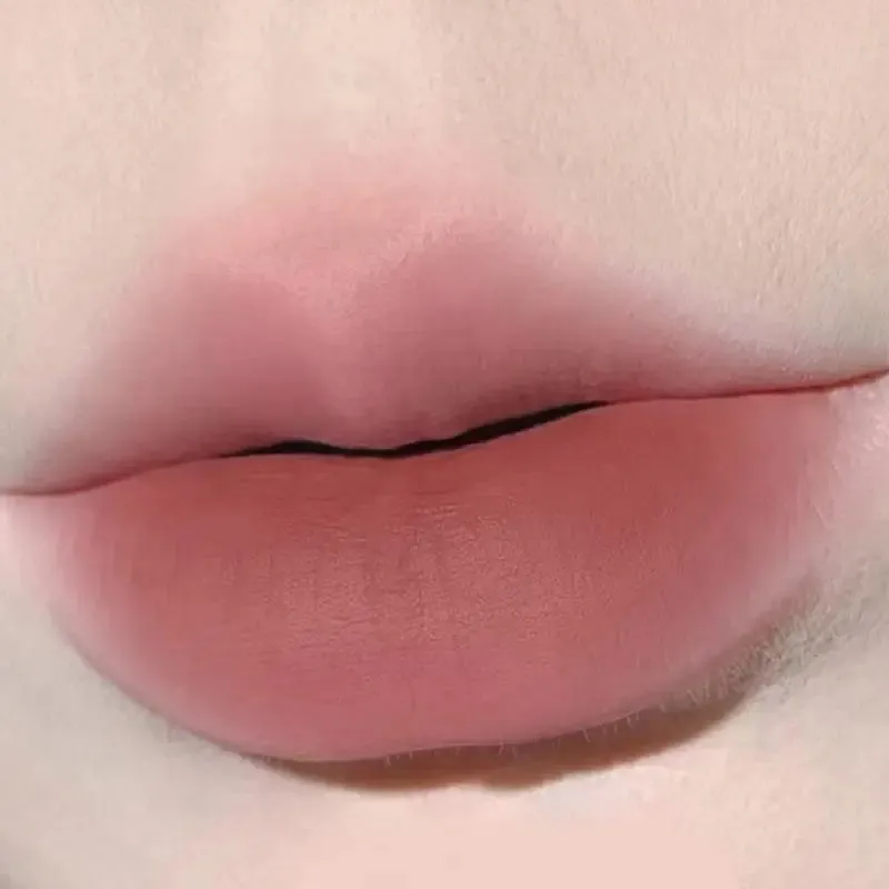 Toleet-Christmas/Thanksgiving Gift Winter Makeup Ideas Velvet Matte Lipstick Moisturizing Waterproof Lasting Nude Apricot Lip Tint Non-stick Cup Lip Gloss Lipstick Cosmetics Make Up