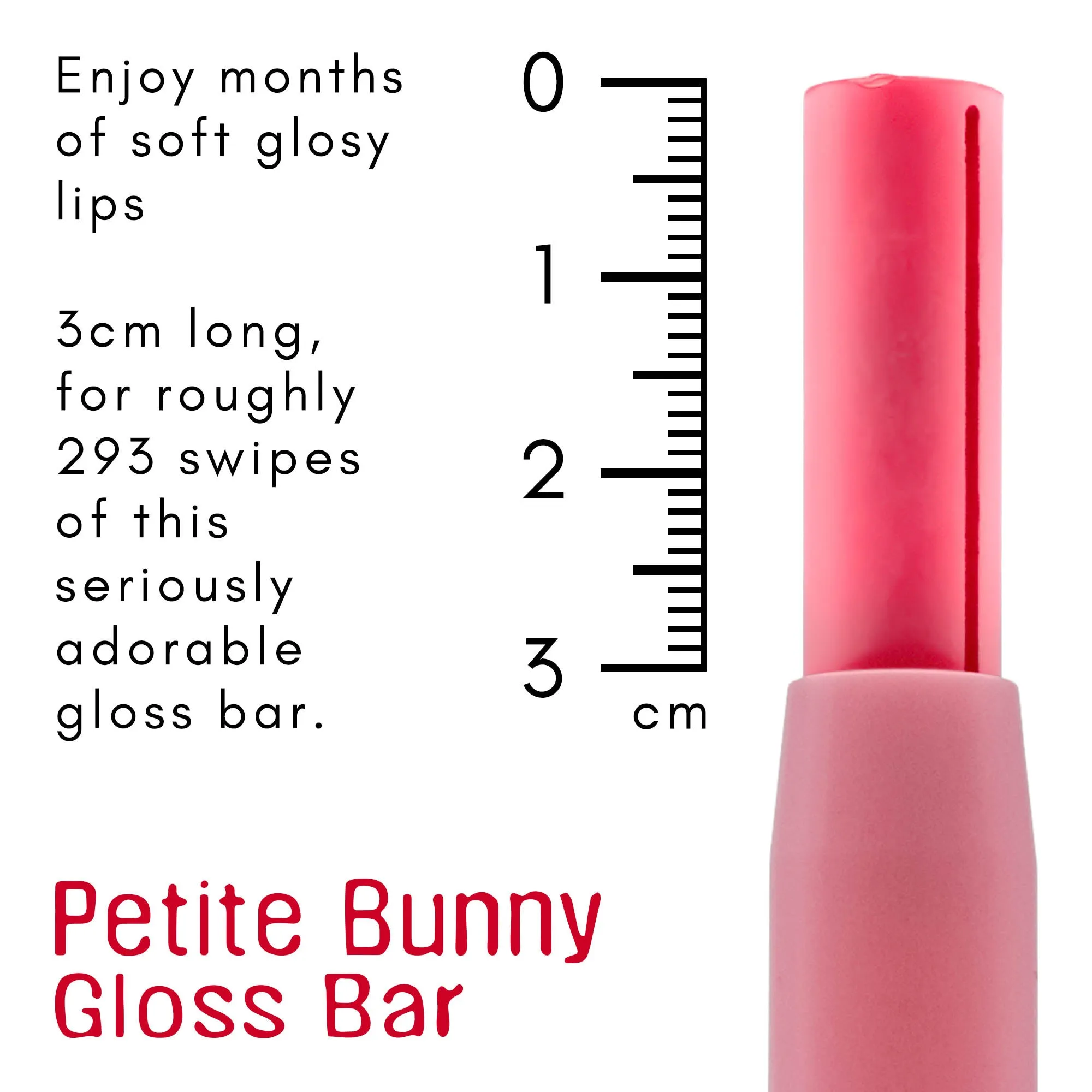 TONYMOLY Petite Bunny Gloss Bar 01 - Juicy Strawberry | Korean Beauty