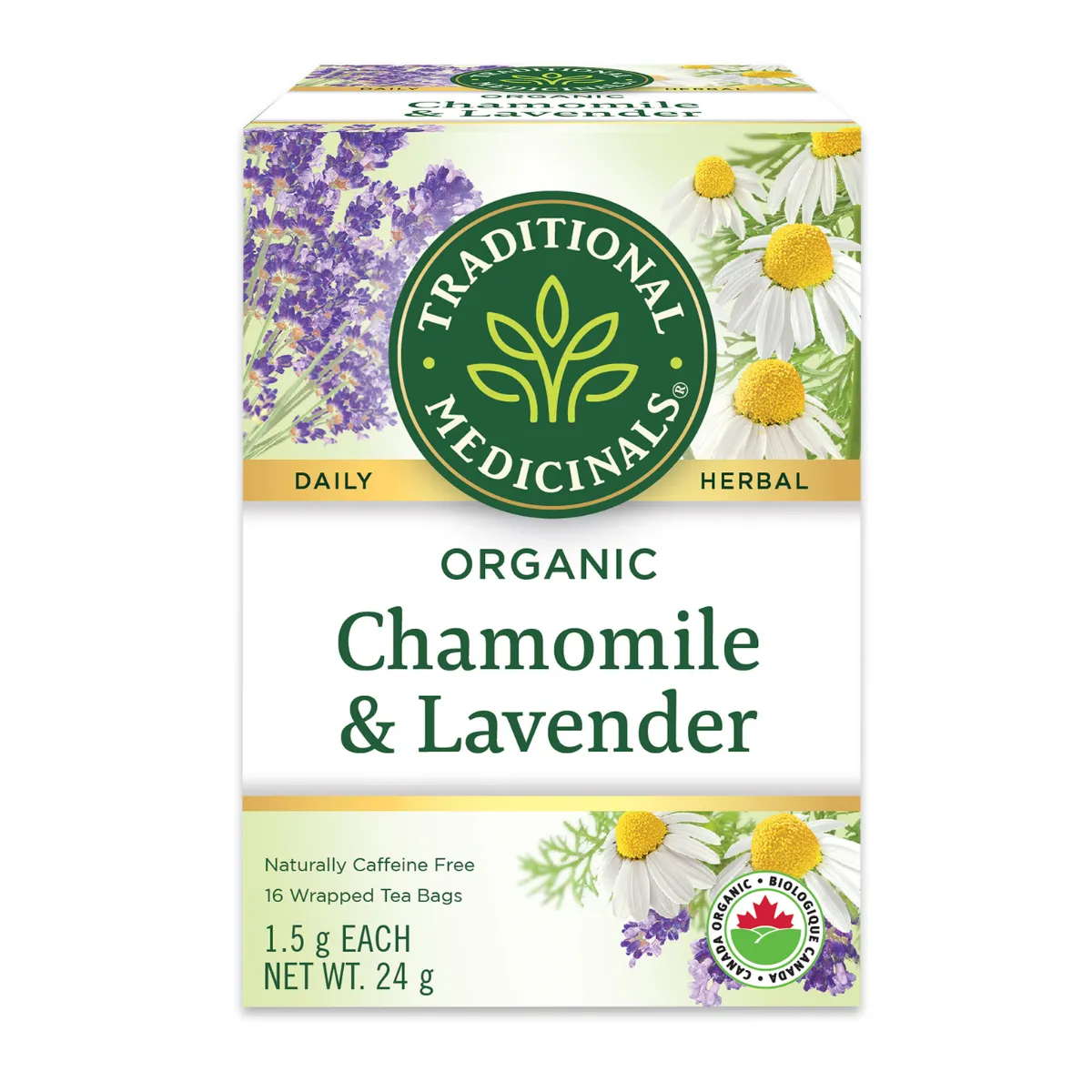 Traditional Medicinals Tea Chamomile with Lavender