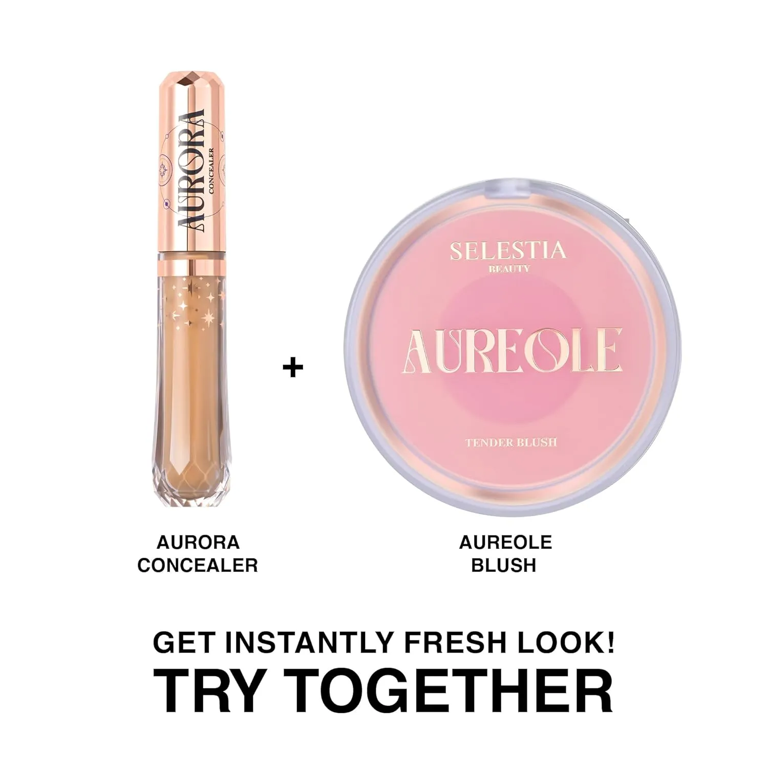Under Eye Concealer for Dark Circles  Blendable & Long-Lasting Makeup oncealer  Seamless Finish  0.15 Fl Oz (Caramel)