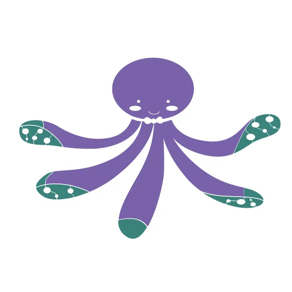 Under the Sea Theme - Ocean Wall Mural Stencil Kit