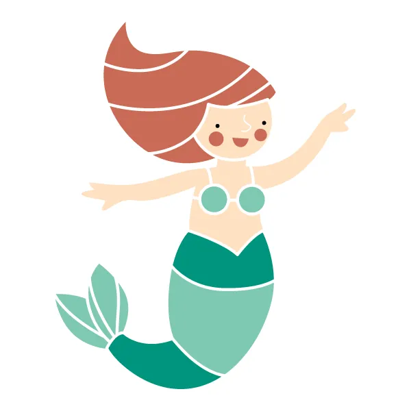 Under the Sea Theme - Ocean Wall Mural Stencil Kit