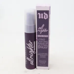 Urban Decay All Nighter Ultra Matte Makeup Setting Spray 1.0oz  New With Box