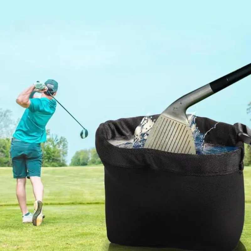 Vaskepose til golfkølle og golfbold