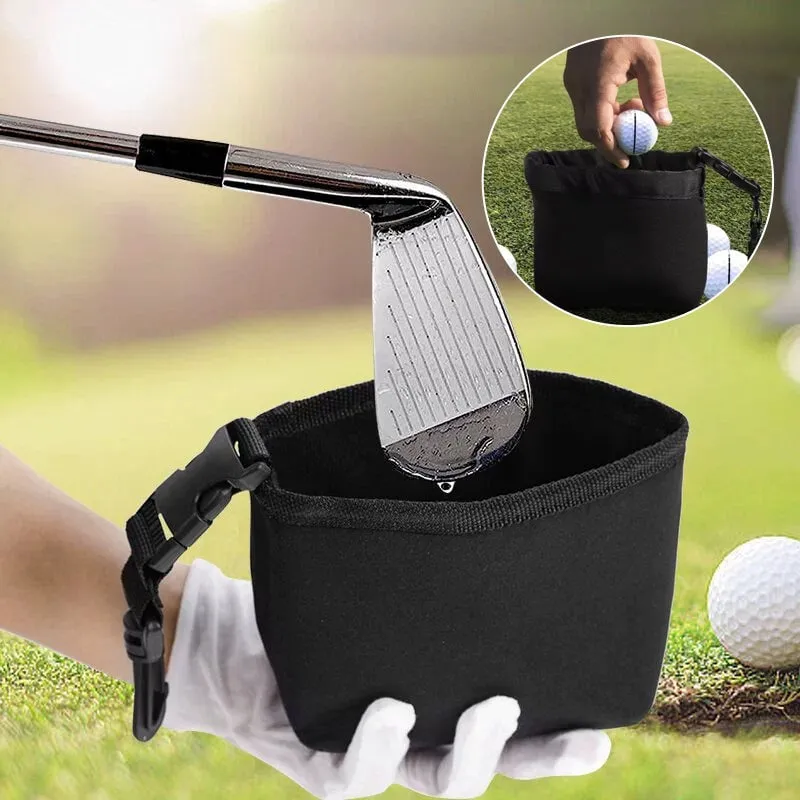 Vaskepose til golfkølle og golfbold