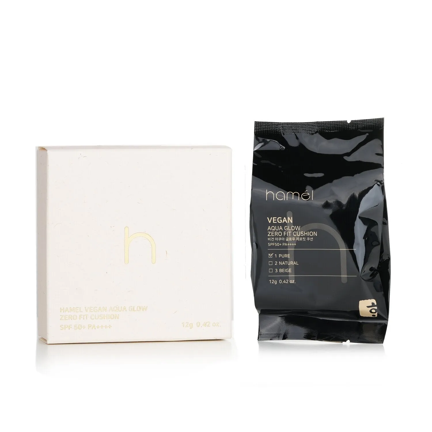 Vegan Aqua Glow Zero Fit Cushion SPF50 Refill - # 1 Pure