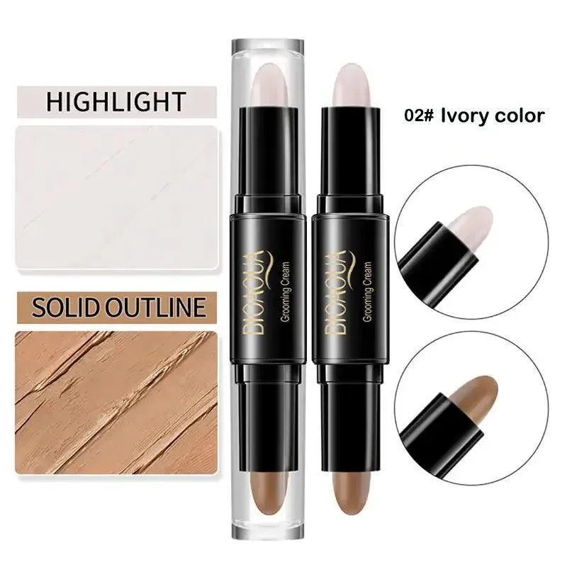 Versatile 3-in-1 Contour Stick for Radiant Glow and Flawless Finish