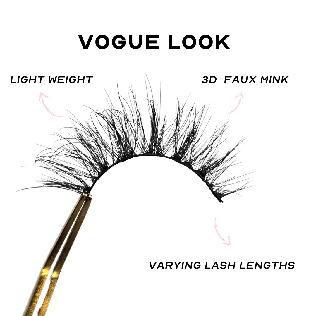 VOGUE LOOK - Vegan False Eyelashes