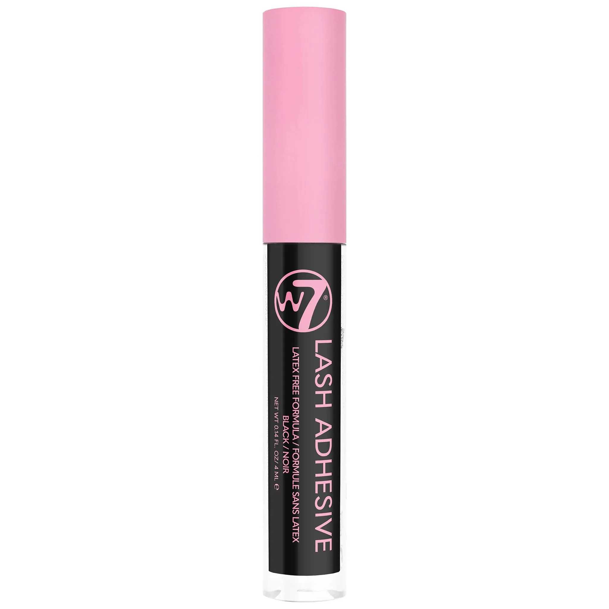 W7 Latex Free Lash Adhesive Black (4ml)