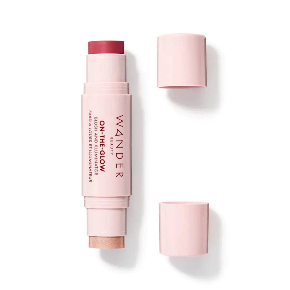 Wander Beauty - On The Glow Blush & Illuminator - Strawberry Fields