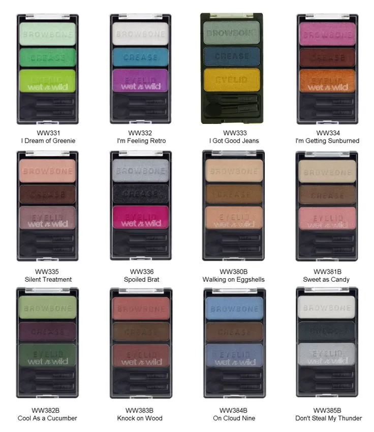 Wet N Wild Coloricon Eye Shadow Trio