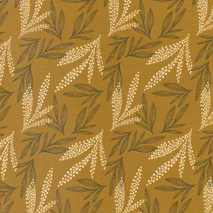 Woodland and Wildflowers - Leaves Caramel
