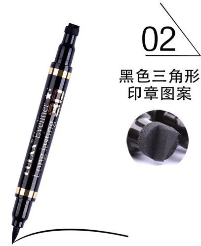 YANQINA Lasting 36H Liquid Eyeliner Pencil Waterproof Black Makeup Long-lasting Easywear Eye Liner Pen Cosmetic Lady Beauty Tool