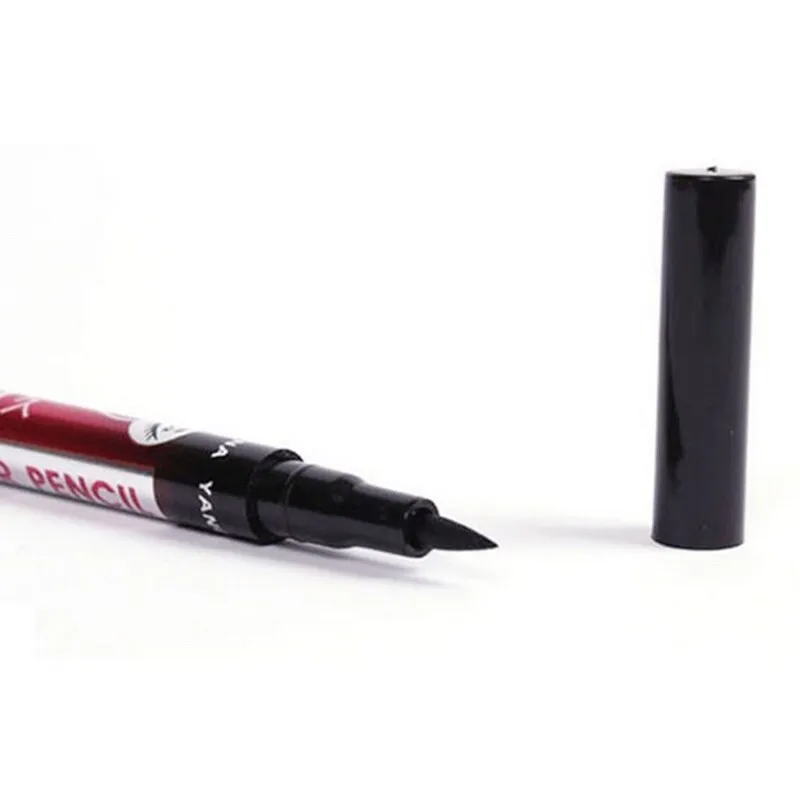 YANQINA Lasting 36H Liquid Eyeliner Pencil Waterproof Black Makeup Long-lasting Easywear Eye Liner Pen Cosmetic Lady Beauty Tool