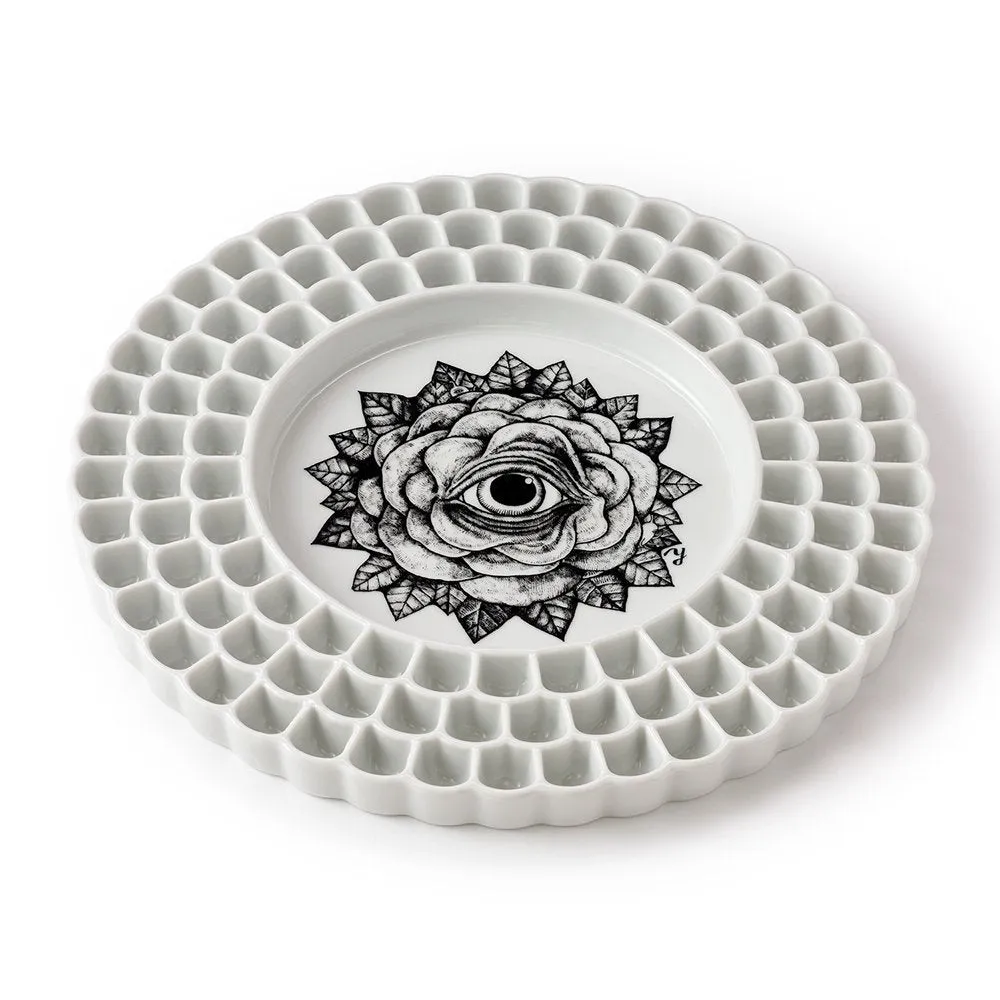 Yuko Higuchi x Holbein Porcelain Watercolor Palette // 108 wells