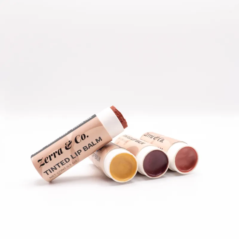 Zero Waste Tinted Lip Balms